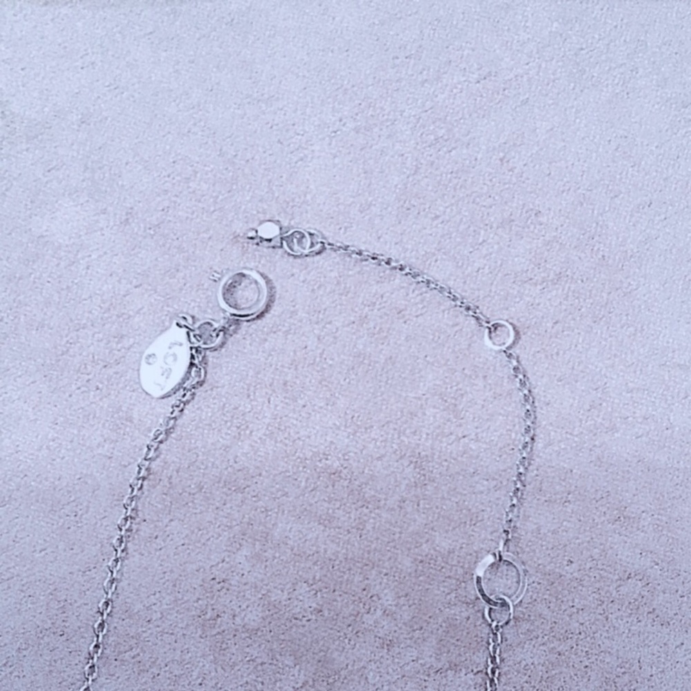 NWOT Silver Statement Soft Collar Necklace - Picture 8 of 8